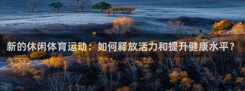 米兰体育官网下载招商电话号码是多少啊：新的休闲体育运
